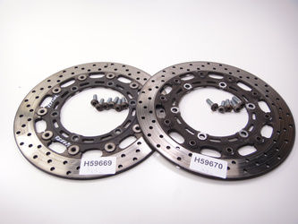 Yamaha R1 R6 Fz1 MT Fz6 4sv-2581t Tarcze hamulcowe przód 2szt