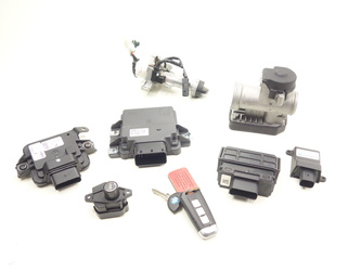 PIAGGIO mp3 400 22-25 Ignition switch with key locks immobilizer