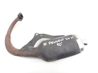 Peugeot St 50 Tłumik Wydech  Komplet