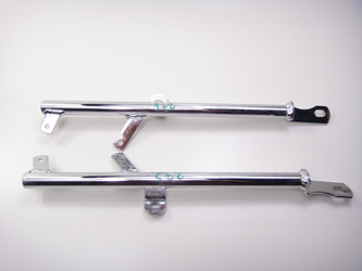 HD XVS XV VT 650 1100 600 1200 Chrome mounting frame set of 2