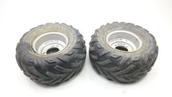 Polaris Scrambler 90 99-06 Rims With Tires Rear Set