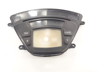 Piaggio X9 Evo 125 Odometer clock display