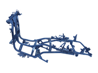 Peugeot Satelis 125 Frame with documents