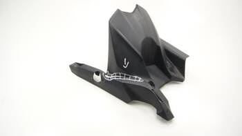 Kawasaki Z 800 13-16 Fender Rear Wheel