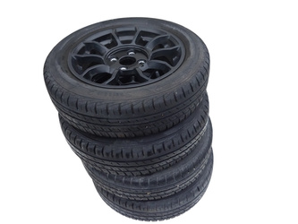 Microcar M.go Highland X Alloy Wheels with Tires Set 14 Inches