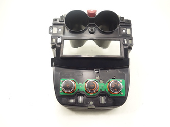 Microcar M.go Highland X  Pokrętła nawiewu konsola panel