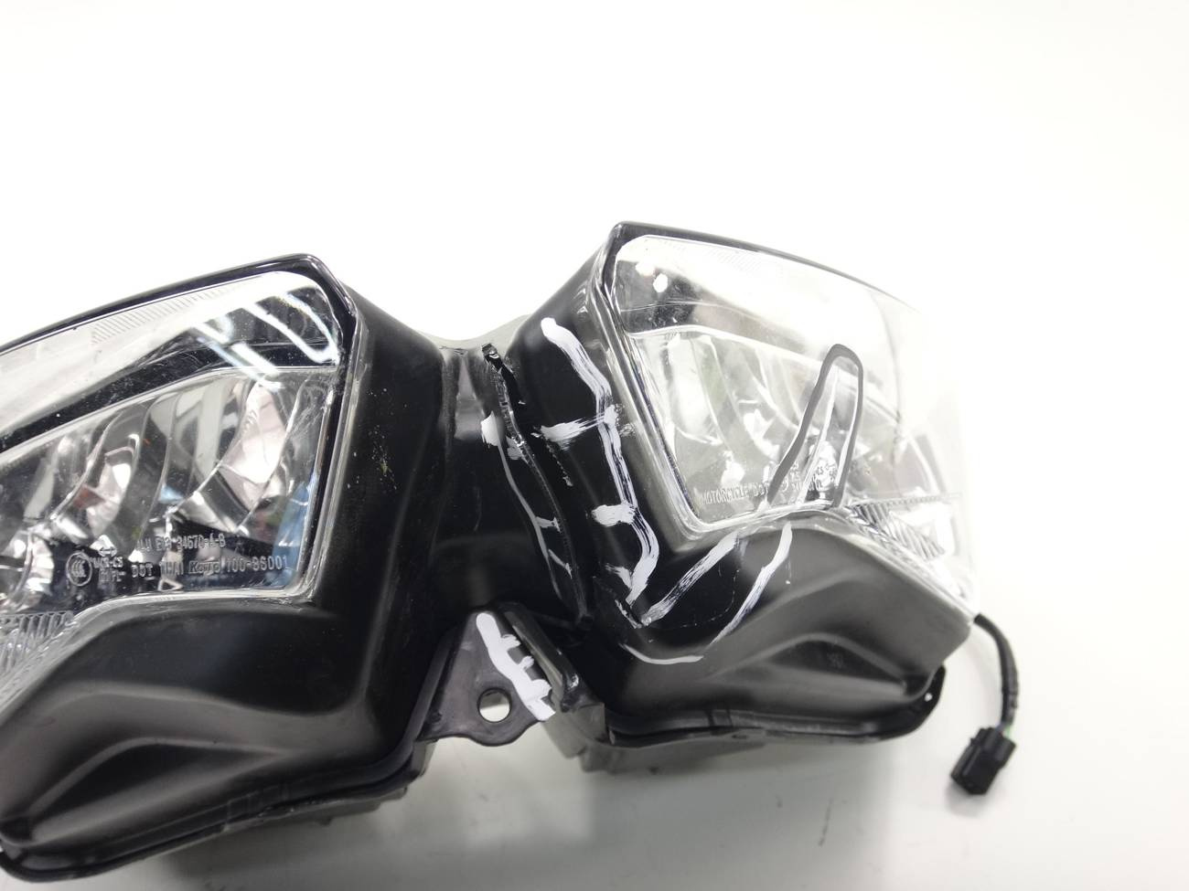 Kawasaki Zx6R Zx636R Lampa Przód Reflektor | Sklep z