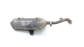 Piaggio Beverly 125 09-18 Tłumik Wydech Końcówka